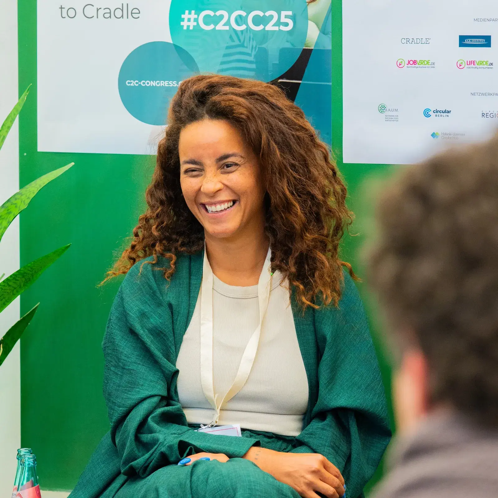 Domitila Barros no Congresso Cradle to Cradle